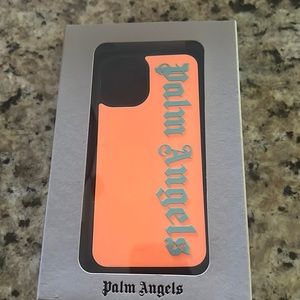 Palm angels I phone case 12 orange